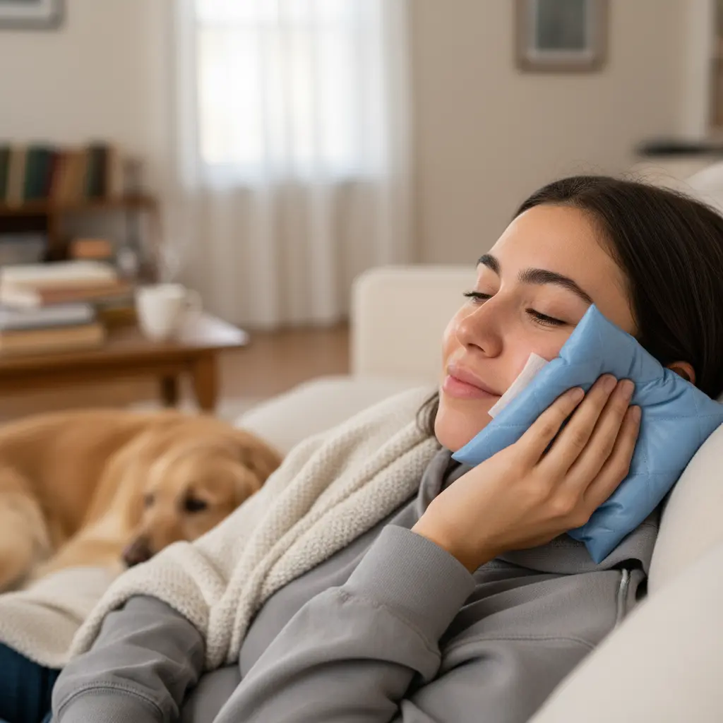 Ice pack wisdom teeth